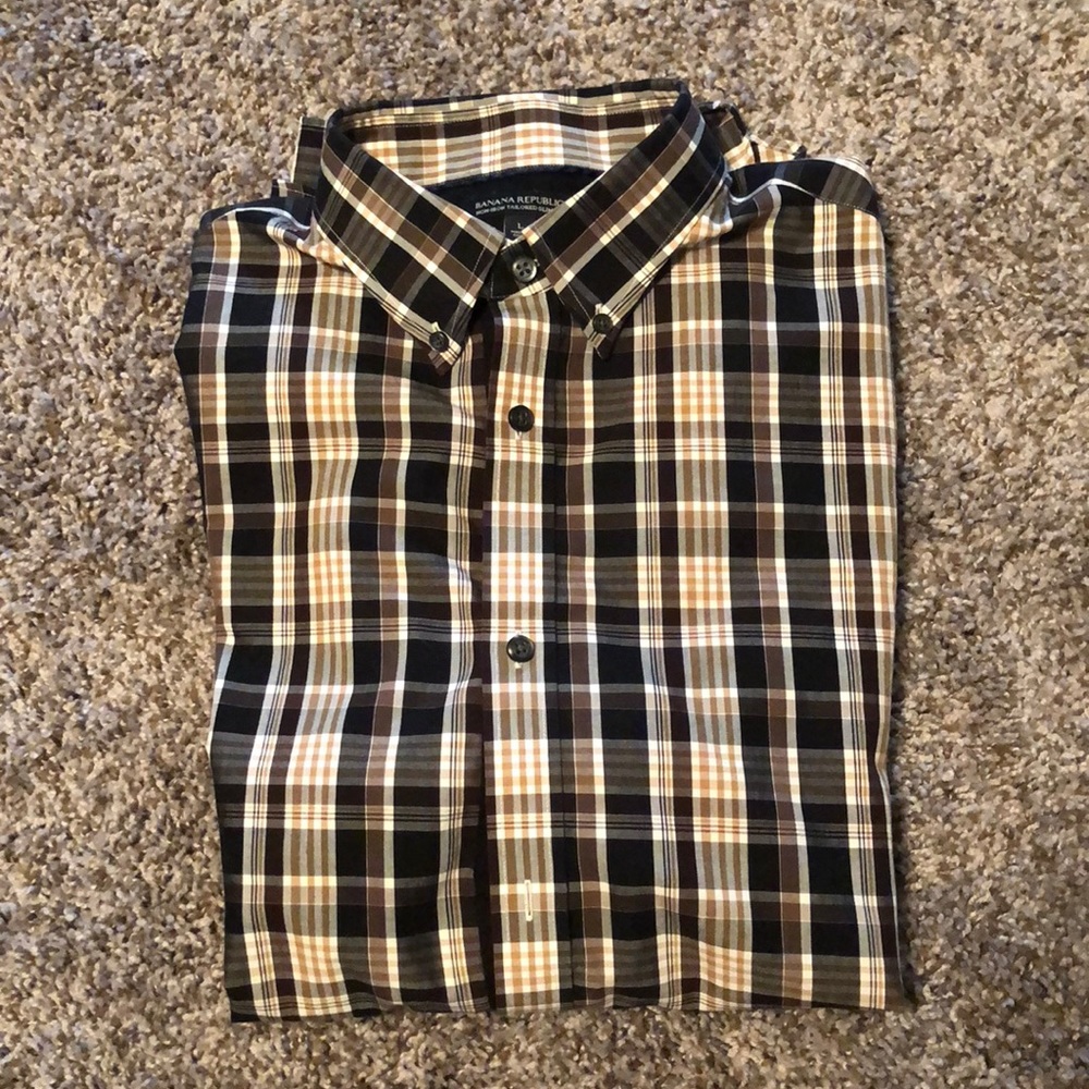 Men’s dress non-iron shirt